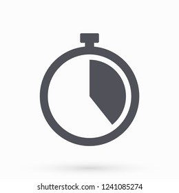 Stopwatch vector icon