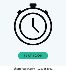 Stopwatch vector icon