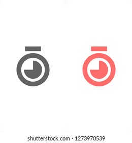 Stopwatch Vector icon