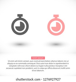 Stopwatch Vector icon