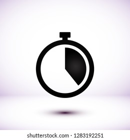 Stopwatch vector icon