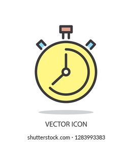 stopwatch vector icon