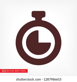 Stopwatch Vector icon