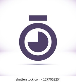 Stopwatch Vector icon