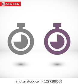 Stopwatch Vector icon