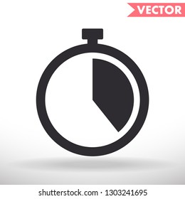 Stopwatch vector icon