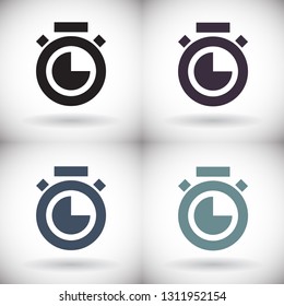 Stopwatch Vector icon