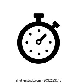  stopwatch vector icon,
