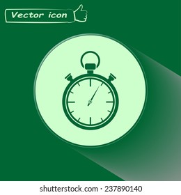 Stopwatch vector icon