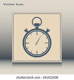 Stopwatch vector icon