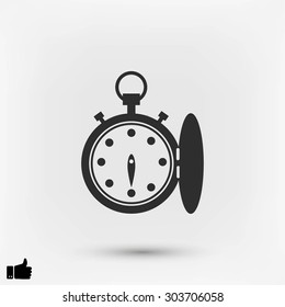 stopwatch vector icon