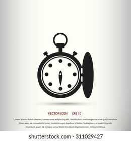 stopwatch vector icon