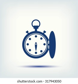 stopwatch vector icon
