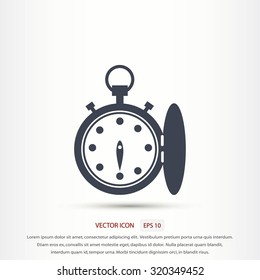 stopwatch vector icon