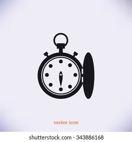 stopwatch vector icon