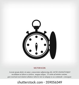 stopwatch vector icon