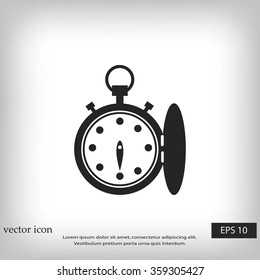 stopwatch vector icon
