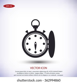 stopwatch vector icon
