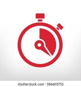 Stopwatch vector icon