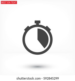 Stopwatch vector icon