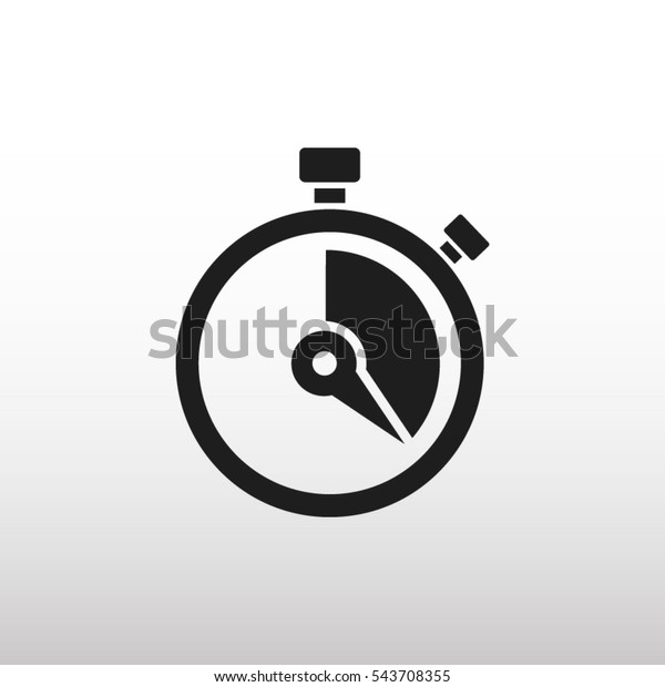 Stopwatch vector\
icon