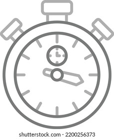Icono de vector Stopwatch. Se puede usar para imprimir, móviles y aplicaciones web.