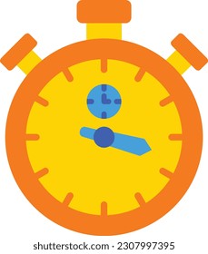 Icono de vector Stopwatch. Se puede usar para imprimir, móviles y aplicaciones web.