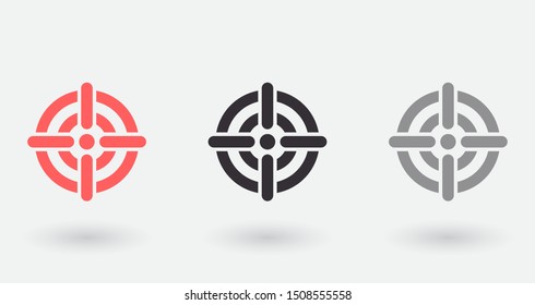 Stopwatch Vector icon . Lorem Ipsum Illustration design
