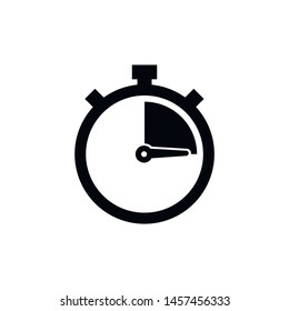 Stopwatch vector icon. Stopwatch symbol for your web site design, logo, app, UI. Vector illustration, EPS10.