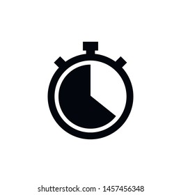 Stopwatch vector icon. Stopwatch symbol for your web site design, logo, app, UI. Vector illustration, EPS10.