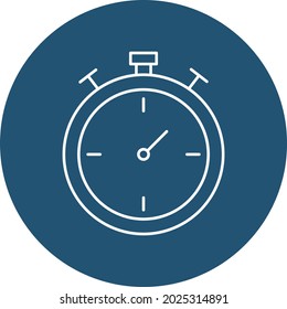 Stopwatch Vector icon that can easily modify or edit

