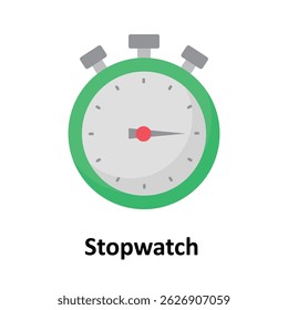 Stopwatch Vector icon which can easily modify or edit 

