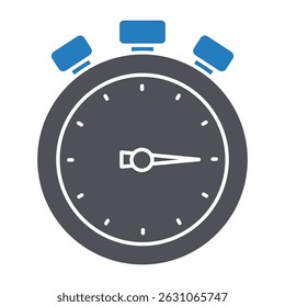 Stopwatch Vector icon which can easily modify or edit 
