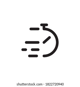 stopwatch vector logo design template