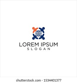 stopwatch vector logo graphic circle
