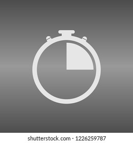 Stopwatch vector web icon