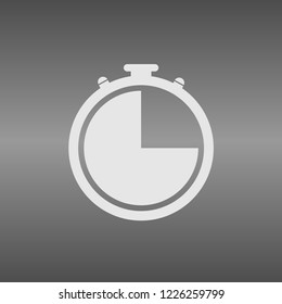 Stopwatch vector web icon