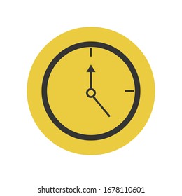 Stopwatch / watch/compass/timer flat vector icon for apps and websites/editable vector
