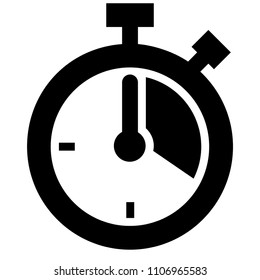 Stopwatch-01 icon. Suitable for all devices, SEO, SMM, UX. Pixel precise design. Perfect for use in presentations, analytical reports, branding and many other. Use it on any surface