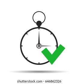 Stopwatches icon. Vector illustration