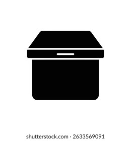 Aufbewahrungsbox mit Deckel für Organisierte Speicherlösungen