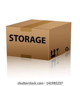 storage box storing spaces