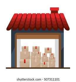 storage cellar with multiple package