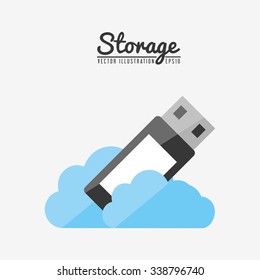 storage center design, vector illustration eps10 graphic 