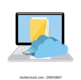 storage concept design, vector illustration eps10 graphic 
