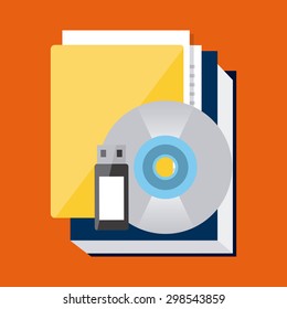 storage concept design, vector illustration eps10 graphic 