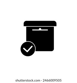 icono de línea de concepto de almacenamiento. Ilustración de elemento simple. concepto de almacenamiento diseño de símbolo de contorno.