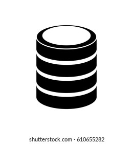 Storage database computer icon vector illustration graphic design