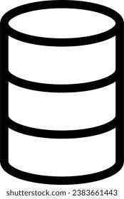storage depicts storage on a device and so on, this icon has a outline style