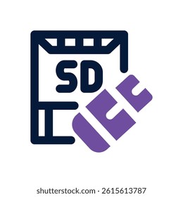 storage device dual tone icon. Sleek and modern vector icon for websites, mobile apps, marketing materials, and corporate design. Fully scalable and ready to use.
